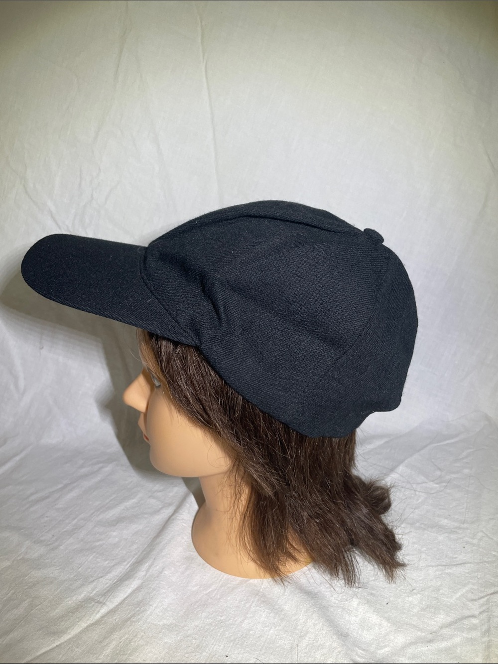Black Women's Baseball Cap - Minimalist Everyday Hat